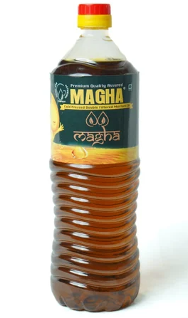 MAGHA Cold Pressed Double Filtered Mustard Oil 1L