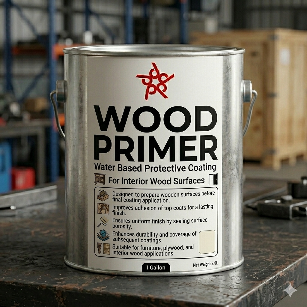 Wood Primer for Surface Preparation and Base Coating