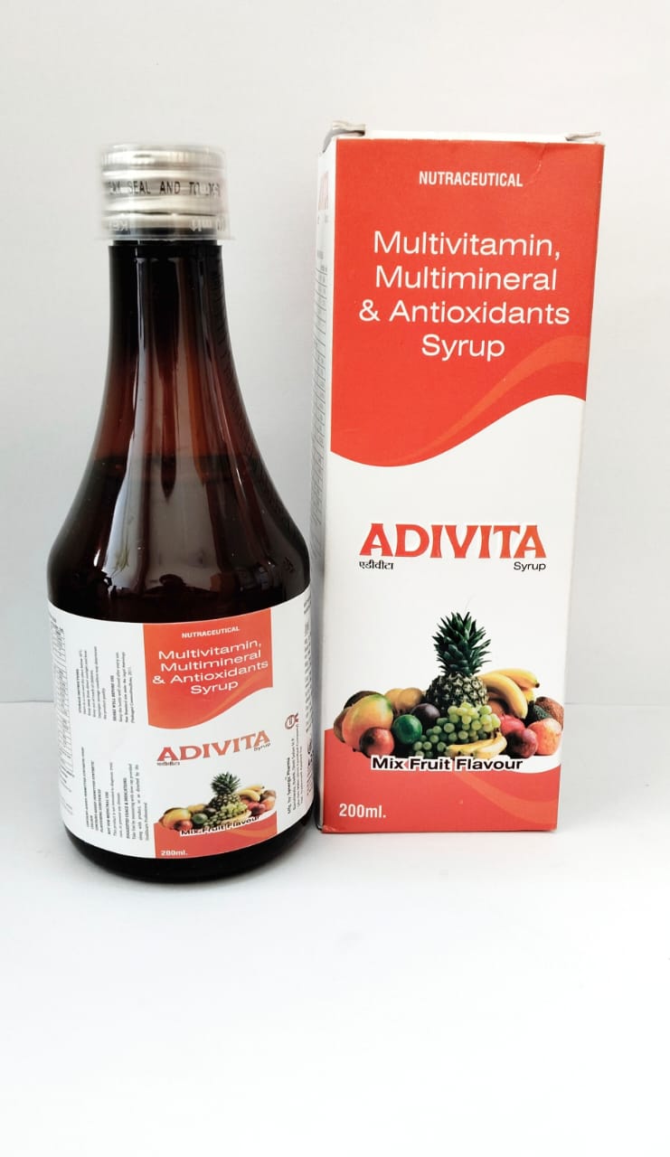 ADIVITA  multivitamin, multimineral, and antioxidant syrup 