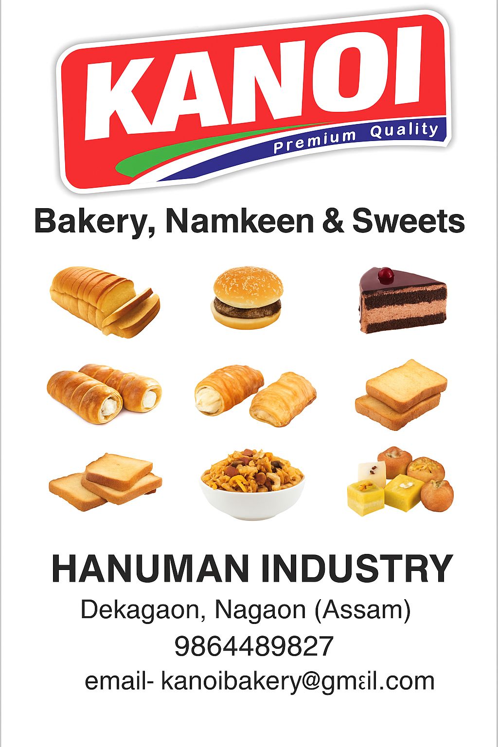 Bakery, Sweets & Namkeen