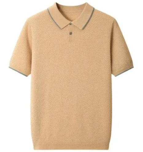 Men Knitted T Shirt