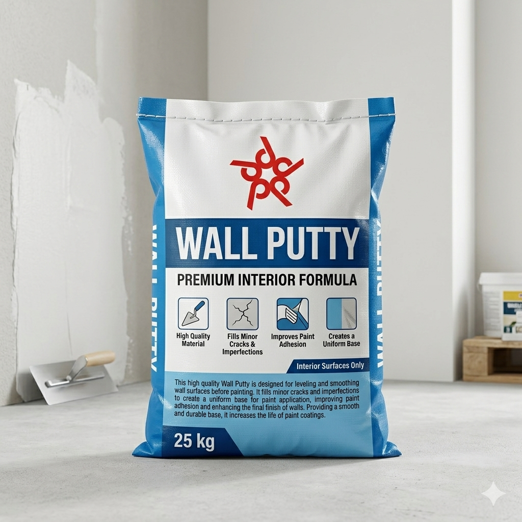 Wall Putty for Smooth Wall Surface Preparation