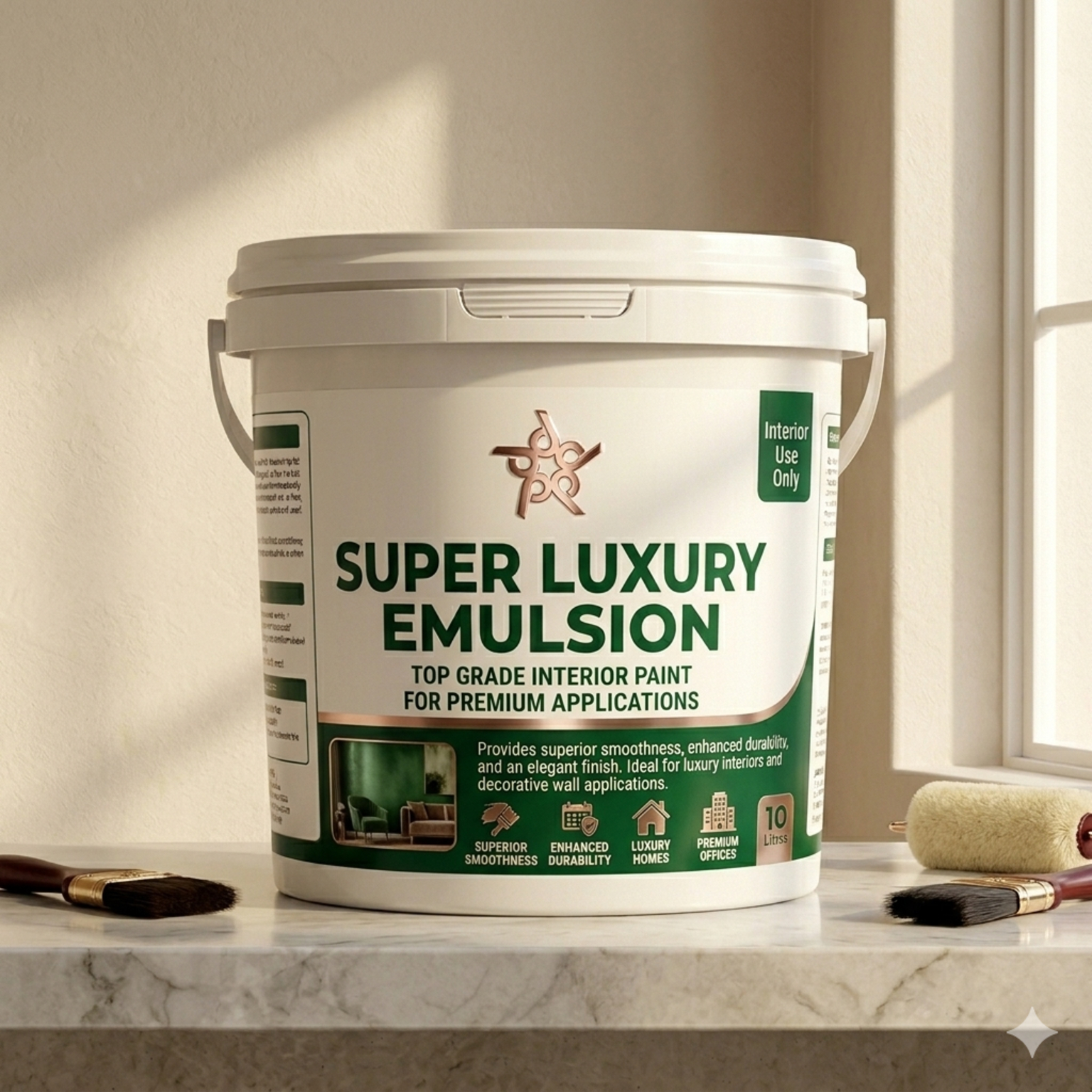 Super Luxury Emulsion Paint for High End Interior Finish