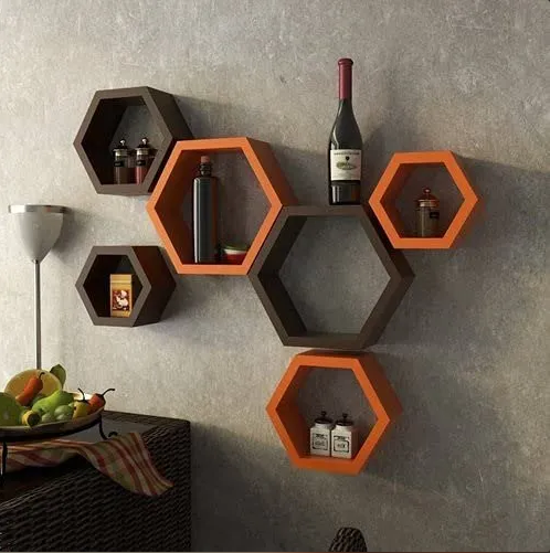 Decorative Wooden Wall Shelves