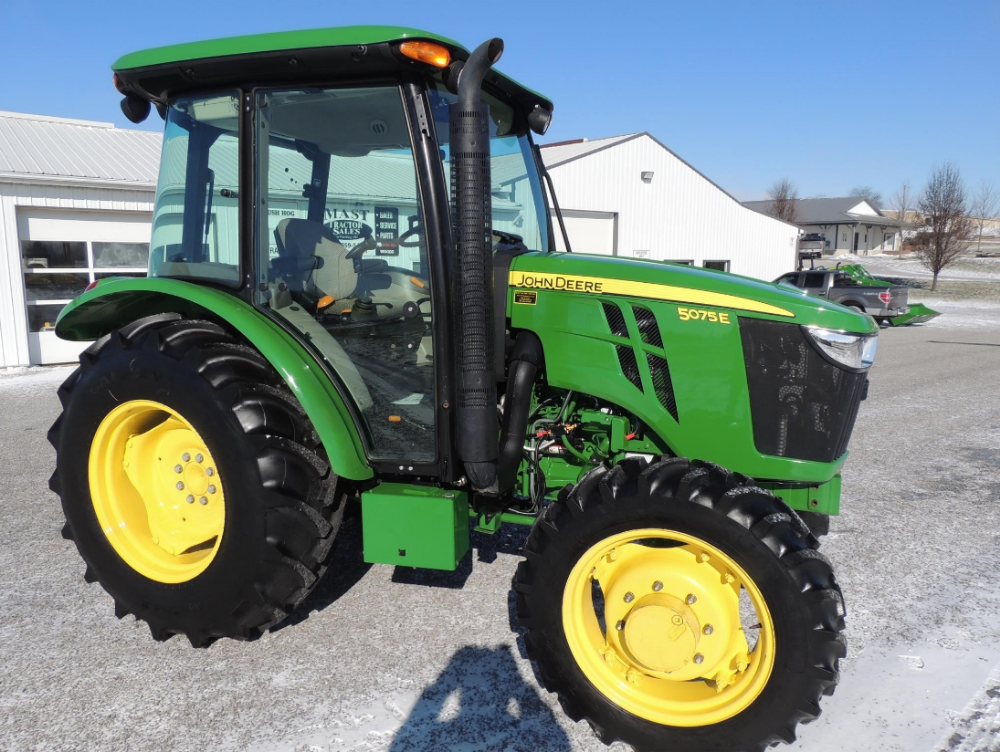 John Deere 5075E 4WD 75 HP Tractor