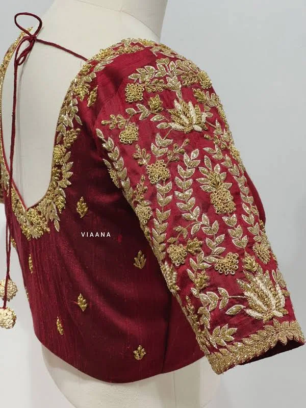 Zardosi hand work