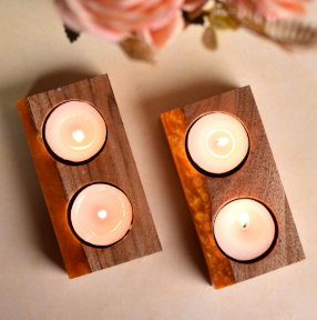 Homemade Resin Products (Candle Stand)