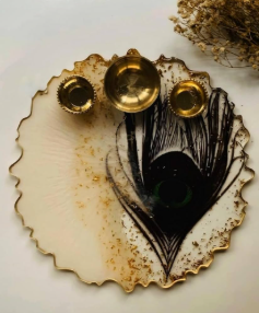 Homemade Resin Products (Pooja Plates)