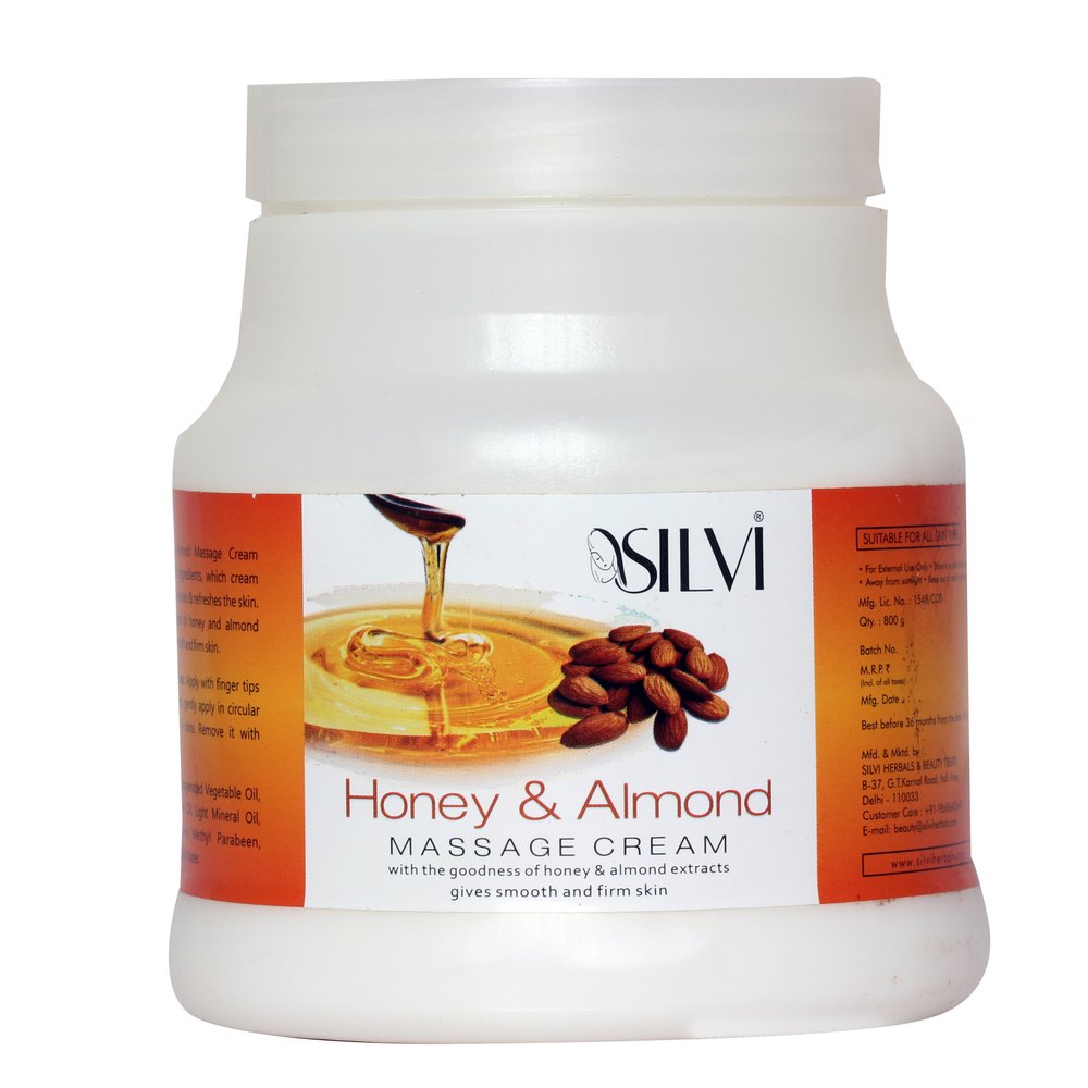 Silvi Honey and Almond Massage Cream