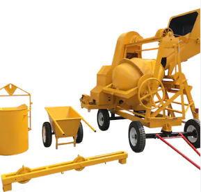 Rcc Concrete Mixer Machine One Bag Capacity