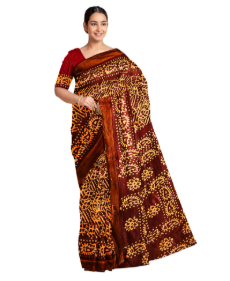 Batik Hand Block Sarees