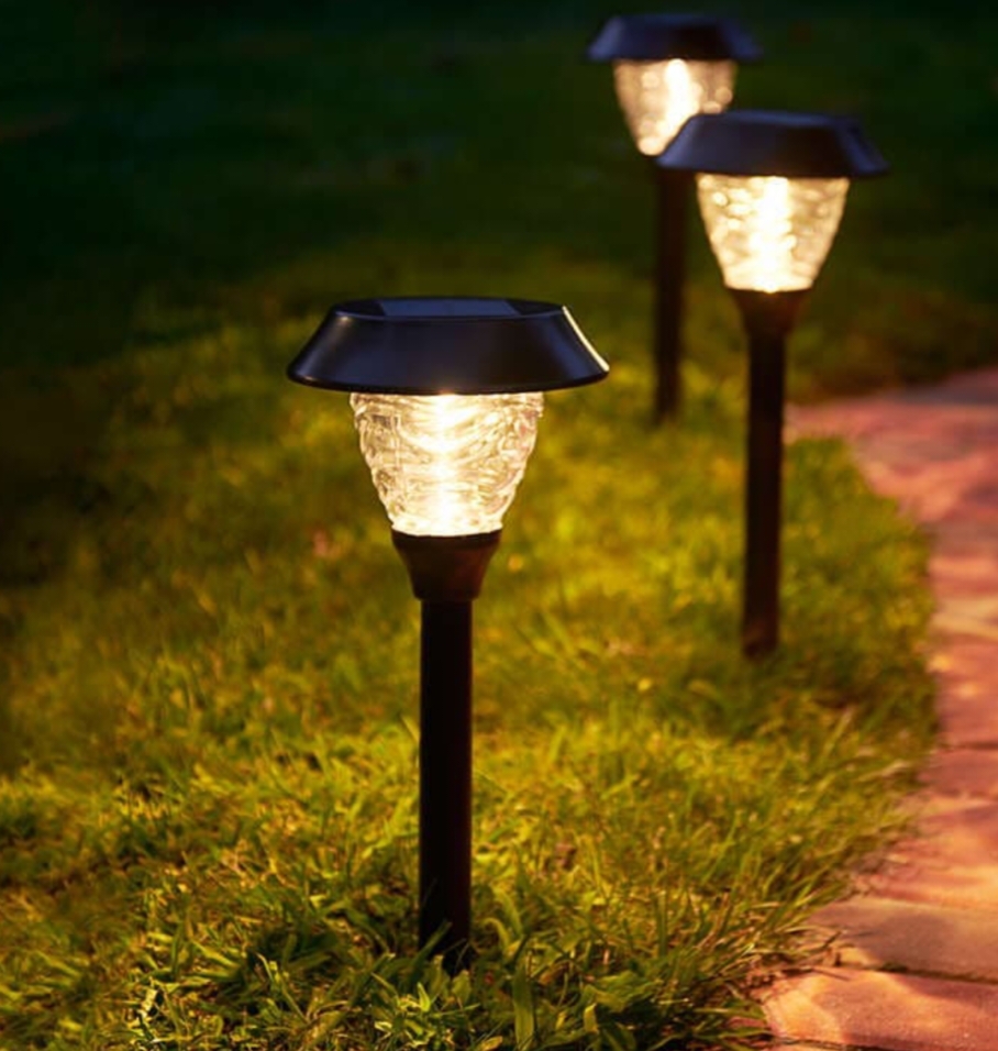 Solar Lights And Panel Set
