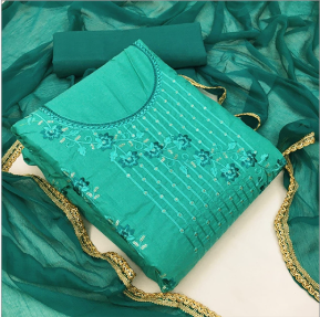 Women Readymade Suit Material 