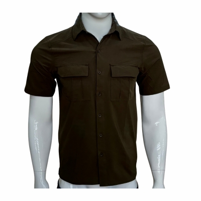 Breathable Hiking Half Sleeve Shirt – Dark Green
