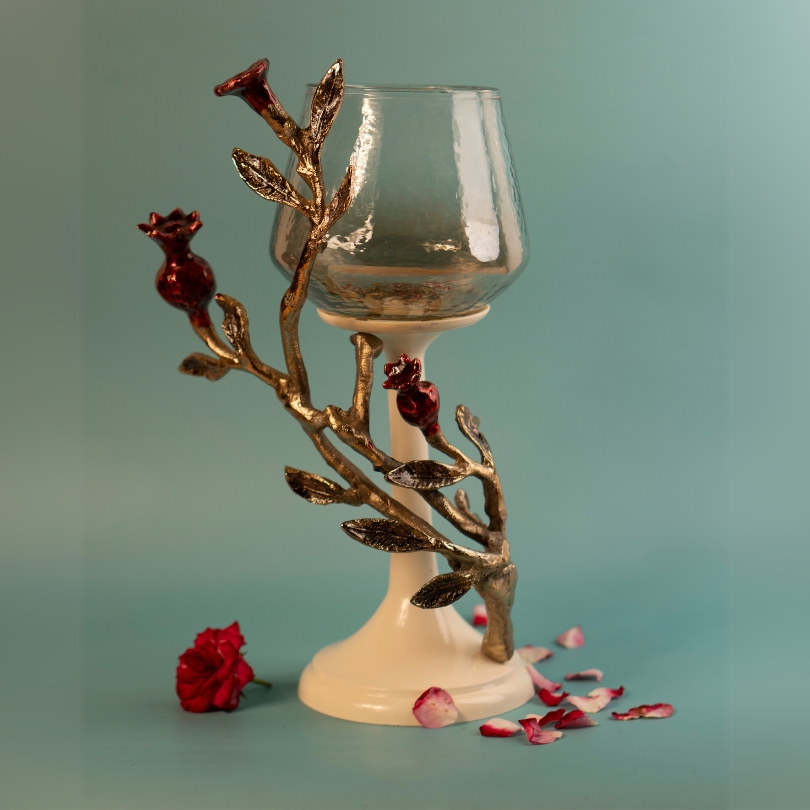 Anarkali Design Tealight Holder
