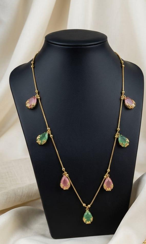 Daily Wear Pendant Chain (Multicolour)
