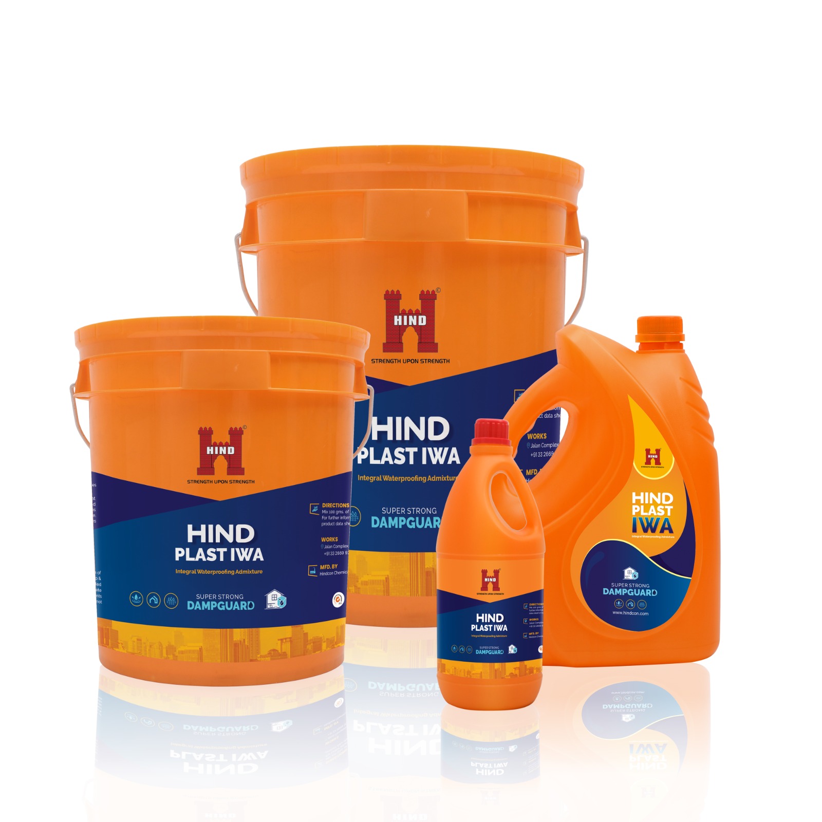 Concrete & Mortar Admixtures (HIND PLAST -IWA)
