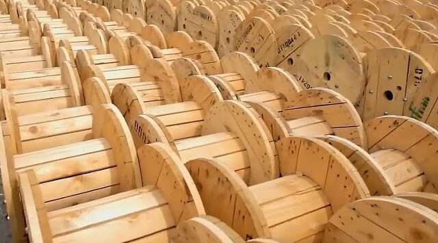 Premium Pinewood Export Cable Drums for Safe Cable Packaging & Transportation