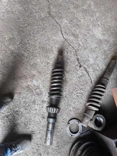 Electric Pellet machine overhaul changing worm gear set