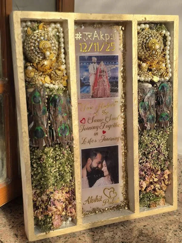 Wedding Varmala Preservation (directly from Resin Artist)