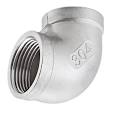 SS304 ELBOW EQUAL 90DEG SCREWED END