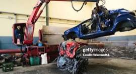 Automobile industry, crushing and shredding machinery