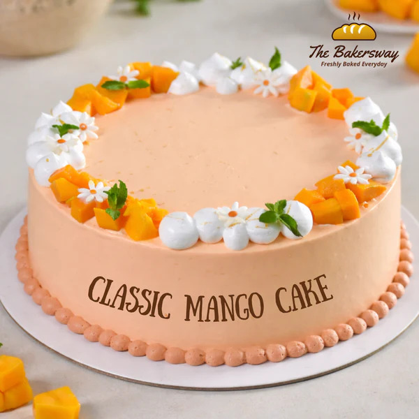Classic Mango Cake