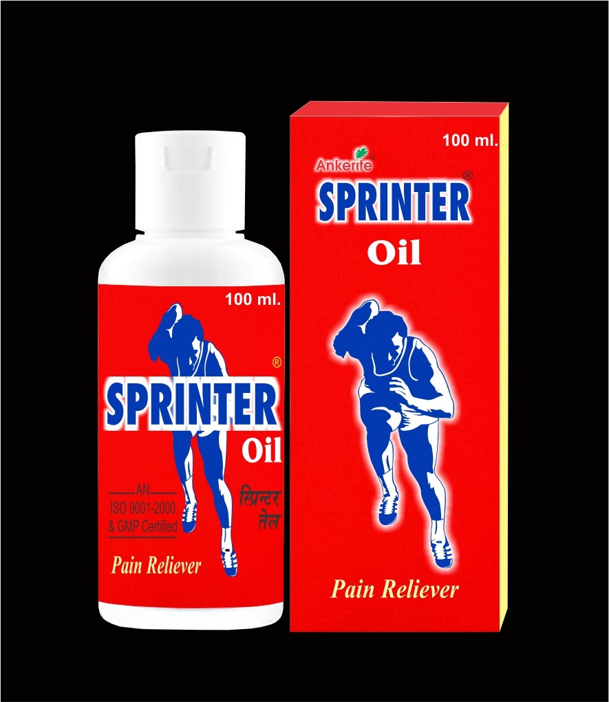 Ankerite SPRINTER OIL : Natural Instant Pain Relief