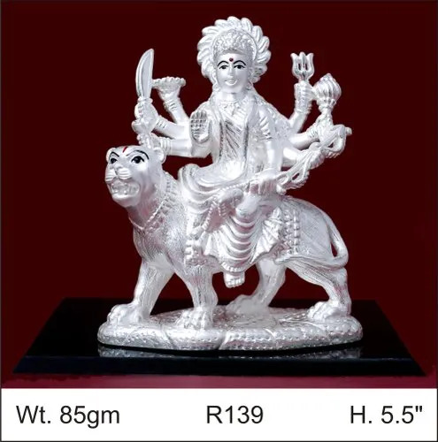  Silver Maa Durga Murti