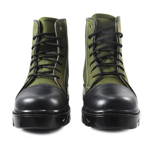 8 Leather Safety Army Shoes