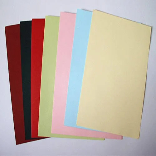 A4 Size Colour Bristol Board Paper