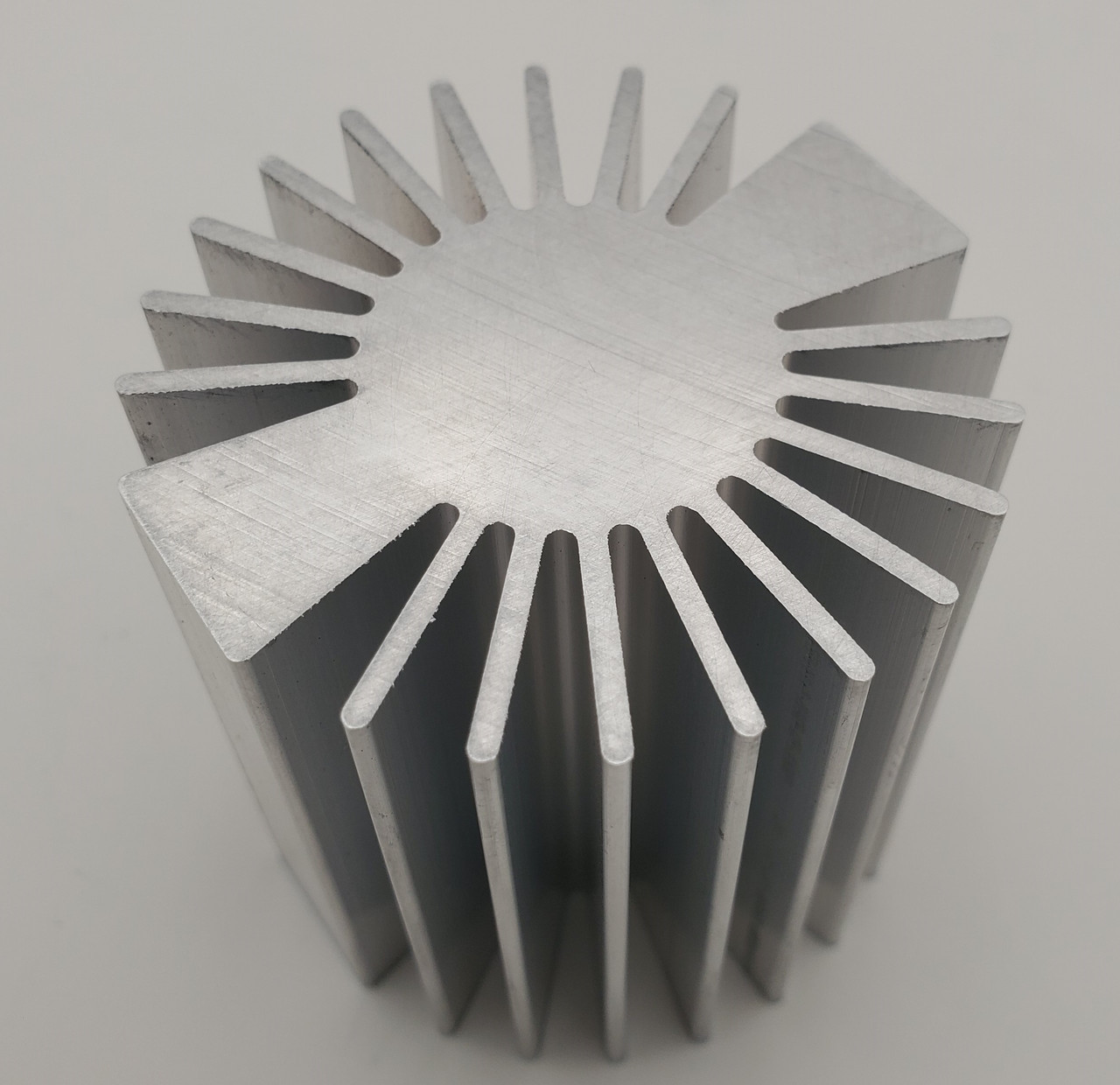 Aluminum Round Extruded Heat Sink