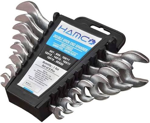 Shallow Offset Ring Spanner 12pcs set