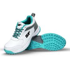 Cricket Pride Blue Green Shoe