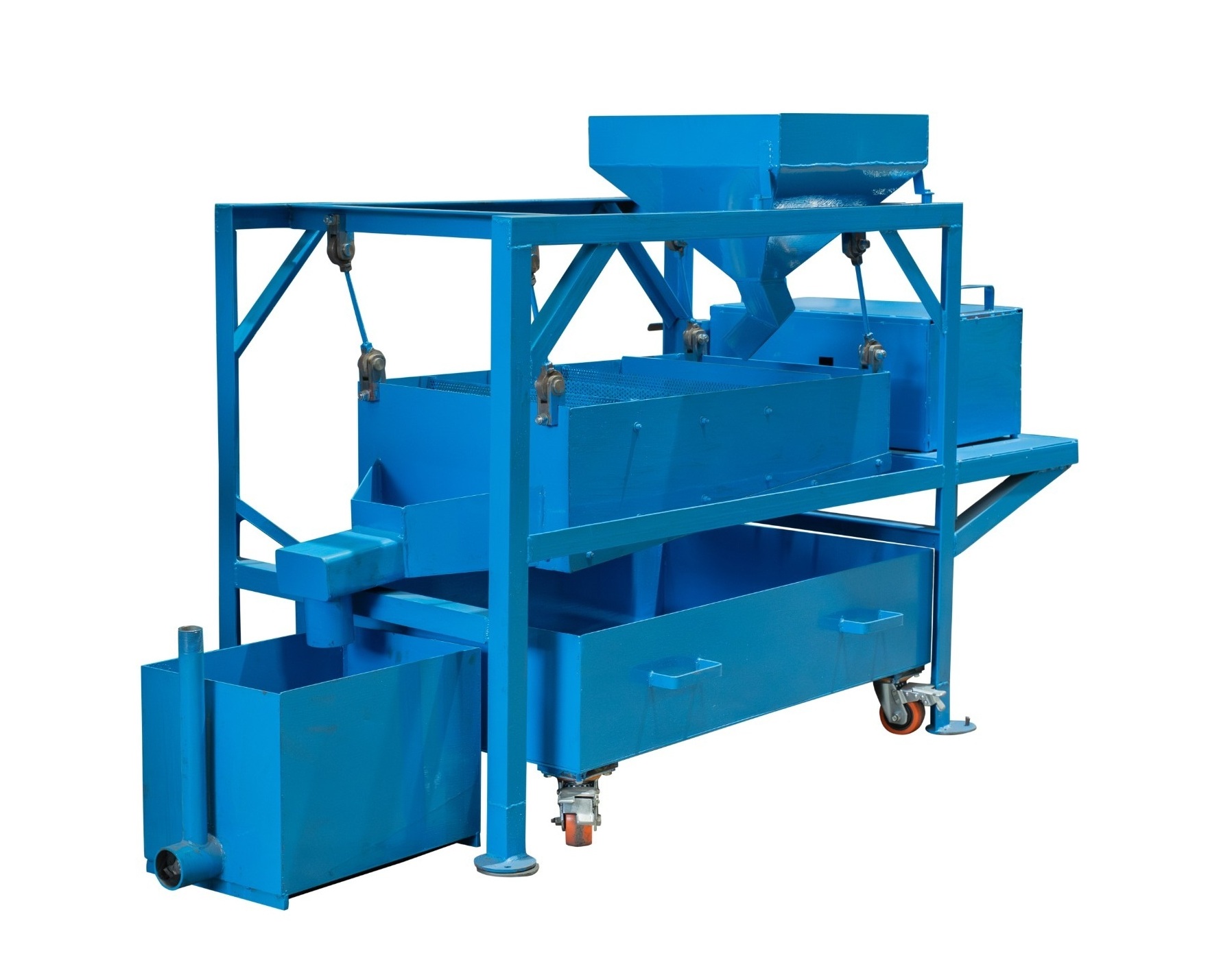 DUST AND GARNET SEGREGATION MACHINE