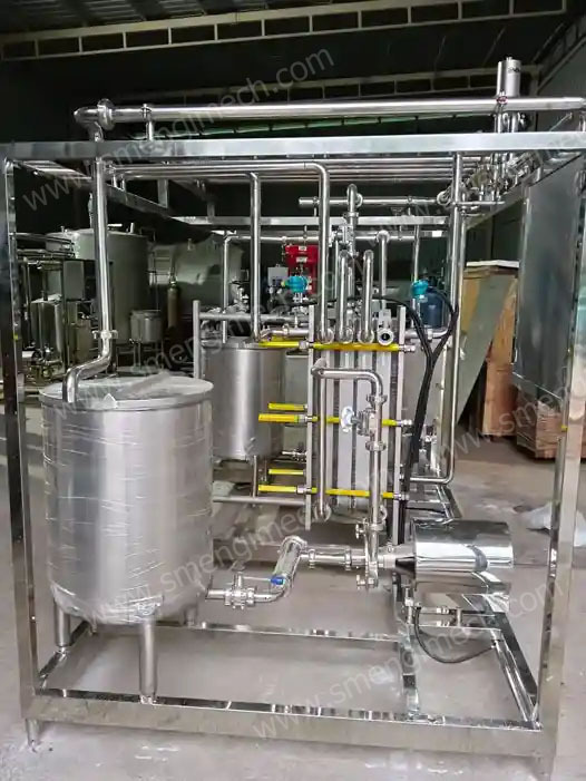 Milk Batch Pasteurizer Machine