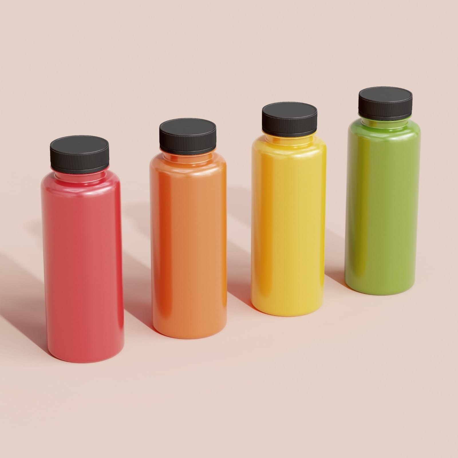 Plastic Juice Bottle