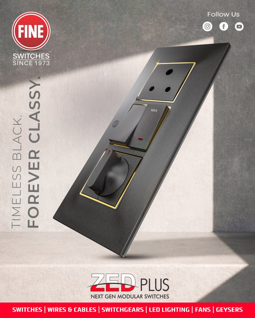 1 Way Switch 6AX - 1M