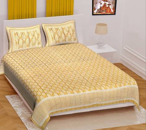 Golden Bed Sheet