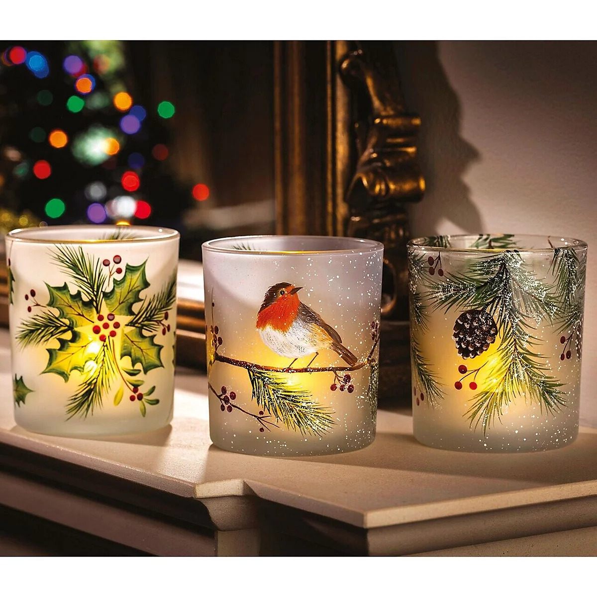 Christmas Tea Light Holders
