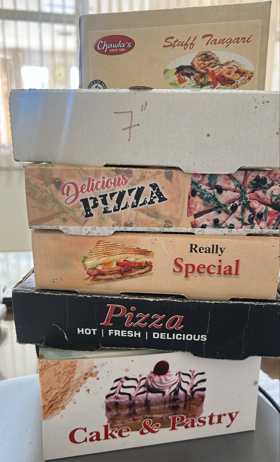 Multi color printed corrugated and paper board boxes
