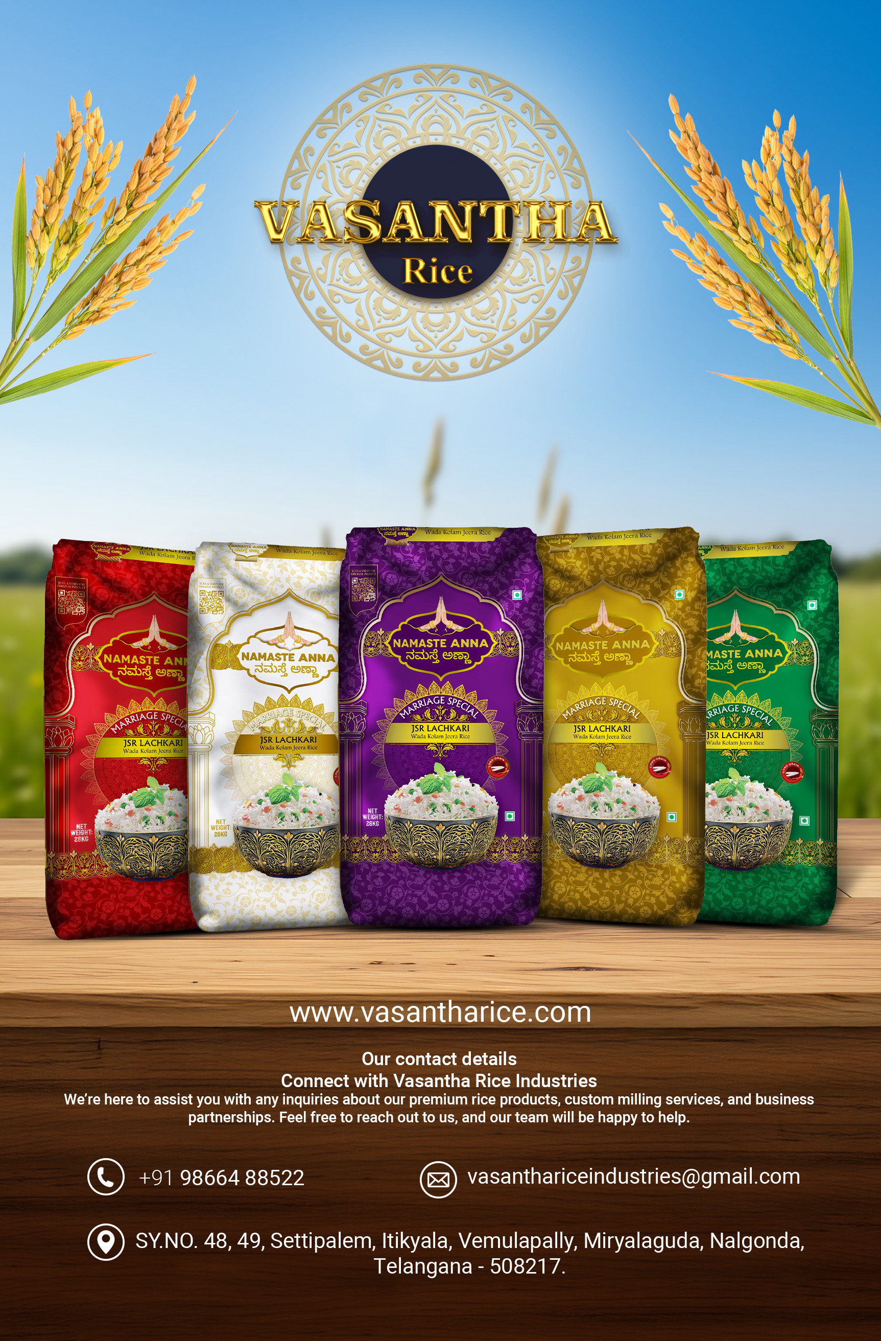 VASANTHA RICE INDUSTRIES